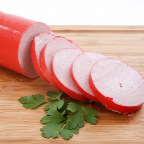 Saucisson Au Jambon En Tranche Étroite ±100g